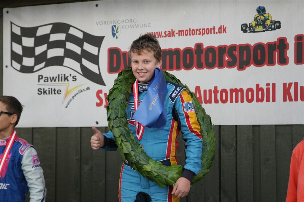 Sjællandsmester 2014
(Foto: SAH Karting)